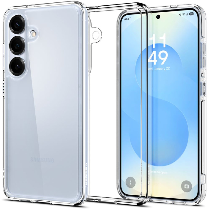 Etui SPIGEN ULTRA HYBRID GALAXY S25 CRYSTAL CLEAR