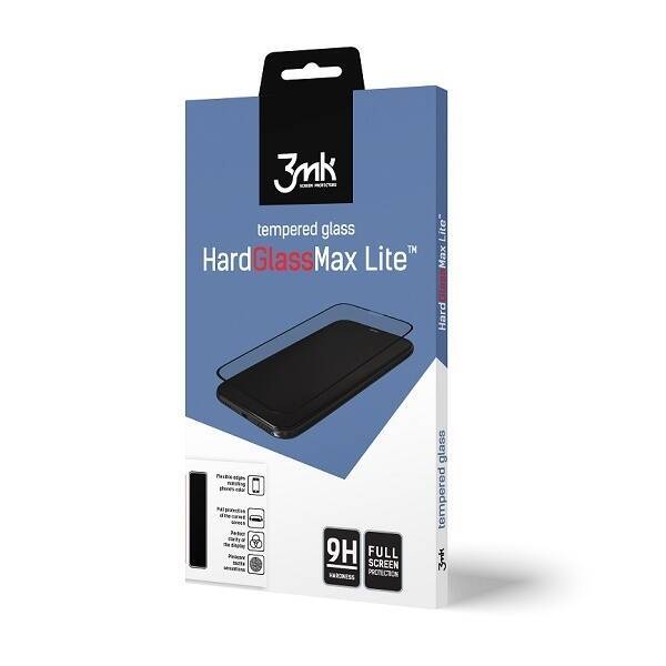 Szkło Hartowane 3MK Apple iPhone 6 6s Biały HardGlass Max Lite